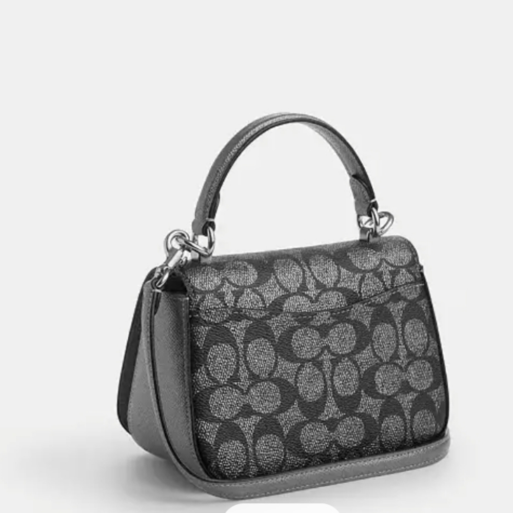 Coach Lysa top handle signature Crossbody - Picture 5 of 6